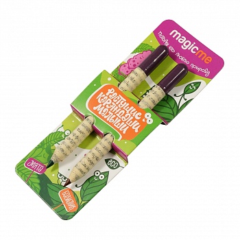 Цветные растущие карандаши mini Magicme (2 шт) Мята/Базилик (зеленый/коричневый)
